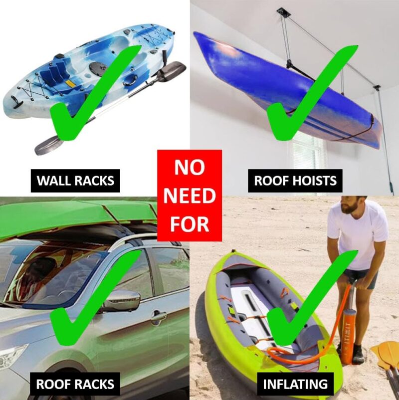 Radar Modular Fishing Kayak – 10 ft Sit-On-Top, Lightweight & Portable, 400 lb Capacity, Fin & Propeller Drive - Image 5