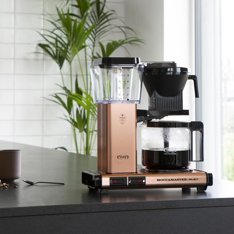 Moccamaster KBG Select Drip Coffee Maker – 1.25 L, Quantity Selector, UK Plug, Off-White - Image 98