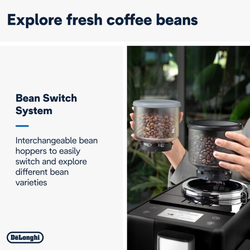 De'Longhi Rivelia – Bean-to-Cup Coffee Machine EXAM440.55.G - Image 21