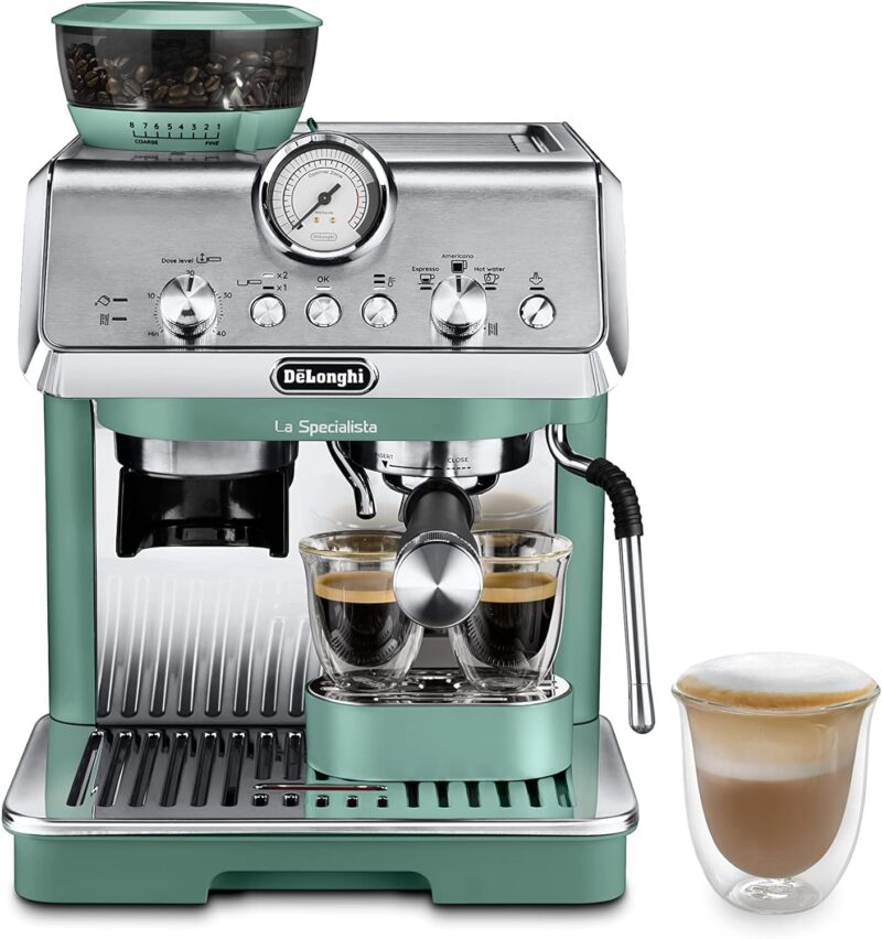 De’Longhi La Specialista Metal EC9155.MB – Barista-Style Pump Espresso & Cappuccino Machine with Sensor Grinder, 1450 W, Metal Black - Image 5