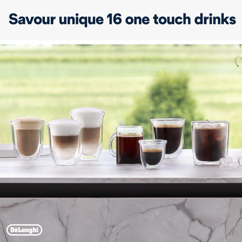 De'Longhi Rivelia – Bean-to-Cup Coffee Machine EXAM440.55.G - Image 23