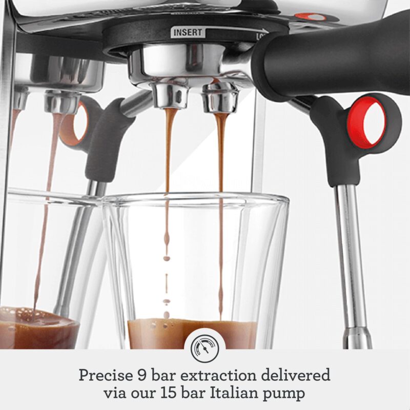 Sage Bambino Plus – Compact ThermoJet Espresso Machine with Auto Milk Frother, Black Truffle - Image 4