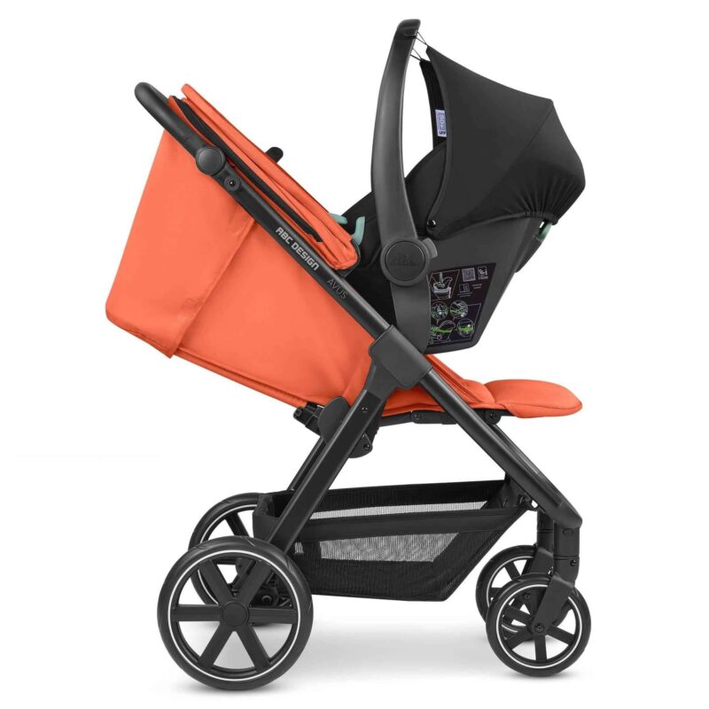 ABC Design Avus Stroller 2024 Model plus Urban Nappy Bag