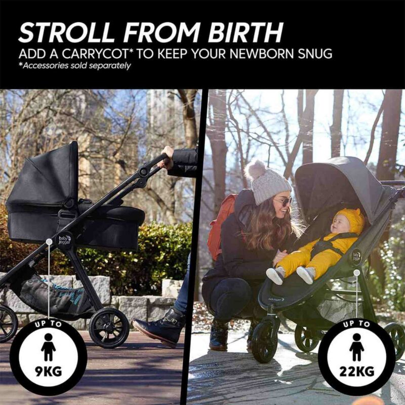 Baby Jogger City Mini GT2 All Terrain Pushchair Birth to 22kg Briar Green